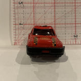 Red  Fire Department Pick-Up Truck Unbranded Diecast Car BL