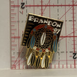 Brandon Dream Catchers Manitoba Lapel Hat Pin