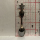 Cranbrook Gold Panner Totoem Pole Collectable Souvenir Spoon EL
