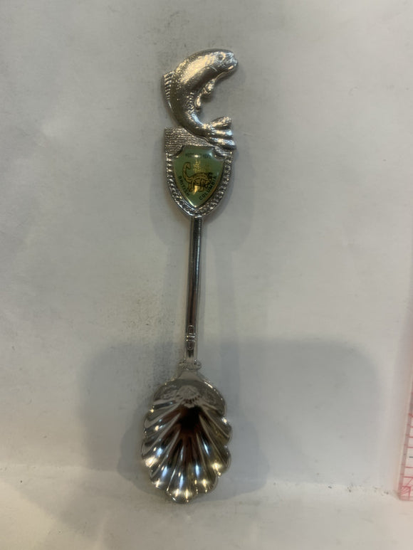 Hudson Shore Dinosaur British Columbia Fish Souvenir Spoon