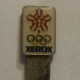 Calgary Winter Olympics Xerox Logo Collectable Souvenir Spoon EL
