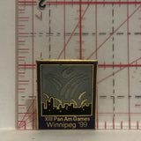XIII Pan Am Games Winnipeg '99 Logo Lapel Hat Pin