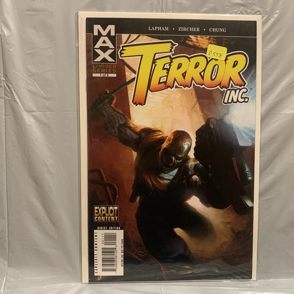 #1 of 5 Terror Inc. MAX Comics AE 6932