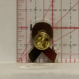 Scleroderma Blue Ribbon Lapel Hat Pin