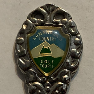 Kananaskis Country Golf Course Collectable Souvenir Spoon CD