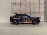 Blue Escort Rally 1996 Hot Wheels Loose Diecast Car 1/64 II