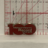100 Kitchener Waterloo Record 1878 1978 Lapel Hat Pin