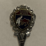 Tijuana Mexico Bull Fighting Collectable Souvenir Spoon EL