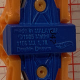 Orange Double Demon ©1985 Hot Wheels Diecast Car BC