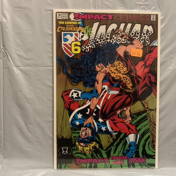 #9 The Jaguar The Coming of the Crusaders Impact Comics AE 6942