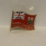Manitoba Provincial Flag Lapel Hat Pin