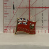 Manitoba Provincial Flag Lapel Hat Pin