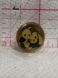 Panda Bears  Lapel Pin