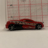 Red Backdraft ©2001 Hot Wheels Diecast Car BC