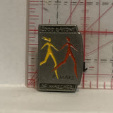 2000 Raistons De Marcher Logo Lapel Hat Pin