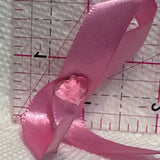 Pink Heart Ribbon  Lapel Pin