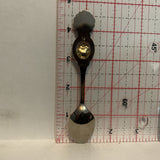 Columbia Icefields Alberta Wild Rose Flower Collectable Souvenir Spoon CD