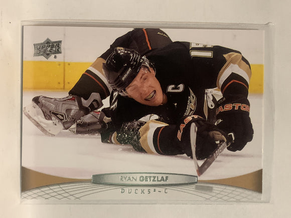 #197 Ryan Getzlaf Anaheim Ducks 2011-12 Upper Deck Series One Hockey Card