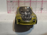 Yellow Clear Nerve Hummer E26 Hot Wheels Diecast Car
