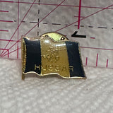 Hussar Flag Crest  Lapel Pin