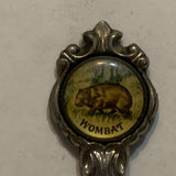 Wombat Animal Australia Collectable Souvenir Spoon EM