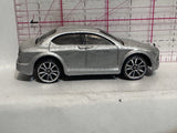 Silver Sedan Racer Motor Max Diecast Car