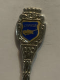 Cyprus Island Souvenir Spoon