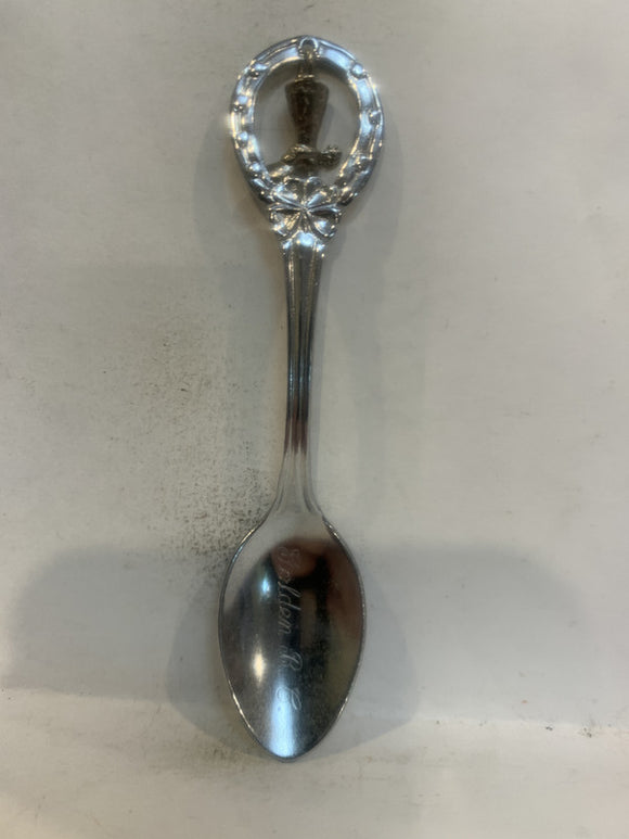 Golden BC Cowboy Boot Souvenir Spoon