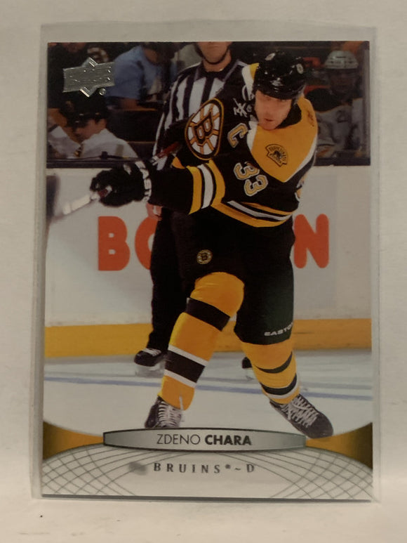 #188 Zdeno Chara Boston Bruins 2011-12 Upper Deck Series One Hockey Card