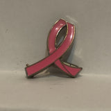 Pink Ribbon Lapel Hat Pin