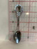 Golden BC Cowboy Boot Souvenir Spoon