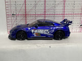 Blue LB-Silhouette Works GT Nissan 35GT-RR Ver 2 GRX63 R16 2020 Hot Wheels Diecast Car