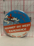Marmot Ski West Experience Button Pinback