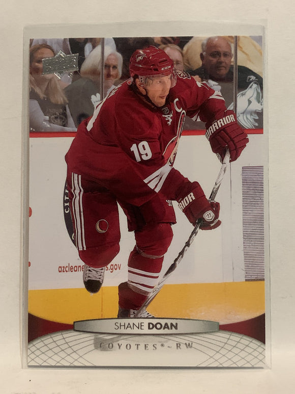 #53 Shane Doan Arizona Coyotes 2011-12 Upper Deck Series One Hockey Card