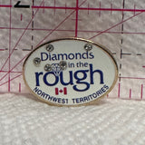 Diamonds in the Rough Northwest Territories  Lapel Pin