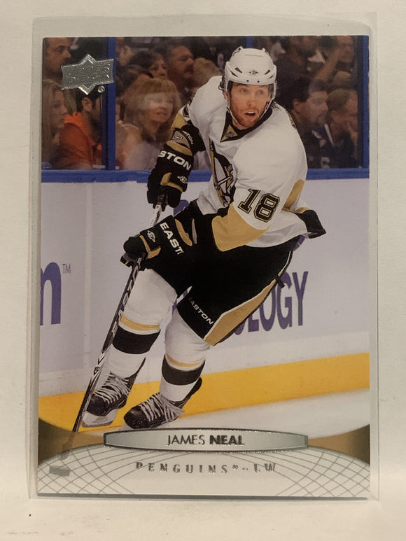 #52 James Neal Pittsburgh Penguins 2011-12 Upper Deck Series One Hockey Card