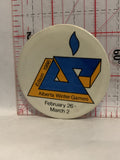 Alberta Winter Games Edson 1986 Button Pinback