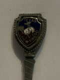Texas Lone Star State Pewter Souvenir Spoon