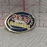 Calgary 2009 Esso Golden Ring  Lapel Pin
