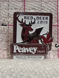 Canada Games Red Deer Peavy Mart Sponsor  Lapel Pin