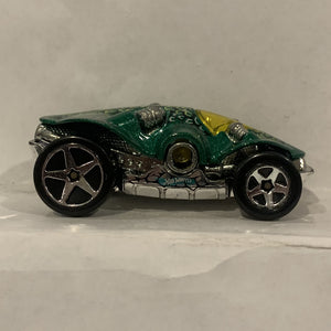 Green Swamp Buggy Hot Wheels Diecast Car BC