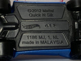 Blue Quick N Sik 2012 Hot Wheels Loose Diecast Car 1/64 IJ