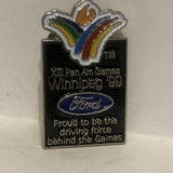 XIII Pan Am Games Winnipegs '99 Ford Lapel Hat Pin
