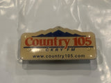 Country 105 CKRY FM Radio  Lapel Hat Pin