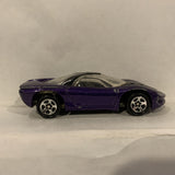 Purple Stock Racer ©1989 Hot Wheels Diecast Car BN