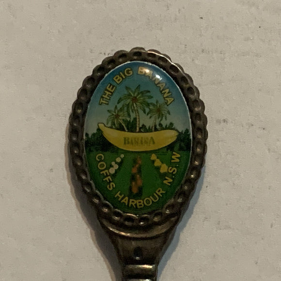 The Big Banana Coffs Harbour N.S.W. New South Wales Collectable Souvenir Spoon CE