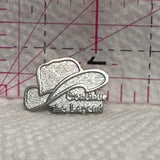 Continue the Legend Cowboy Hat  Lapel Pin