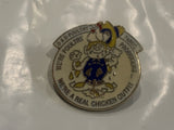 D & D Poultry Farms We're Poultry Producers Logo Lapel Hat Pin