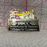 DDCC Drumheller & District Chamber of Commerce  Lapel Pin