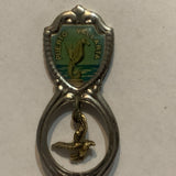 Puerto Vallarta Mexico Gull Seahorse Collectable Souvenir Spoon EN